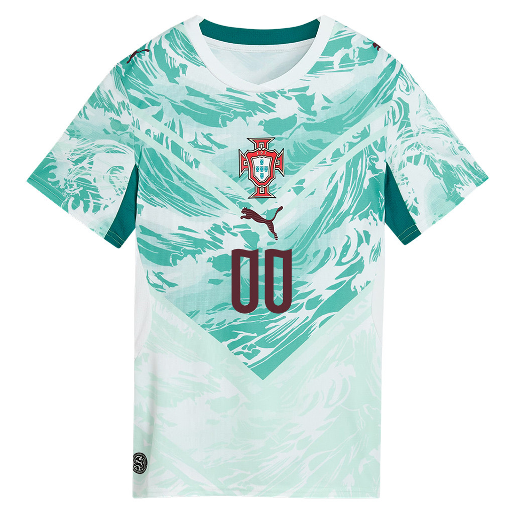 Portugal National Team 2026 Women's Away Jersey - Personalized - White - Jersey Teams
