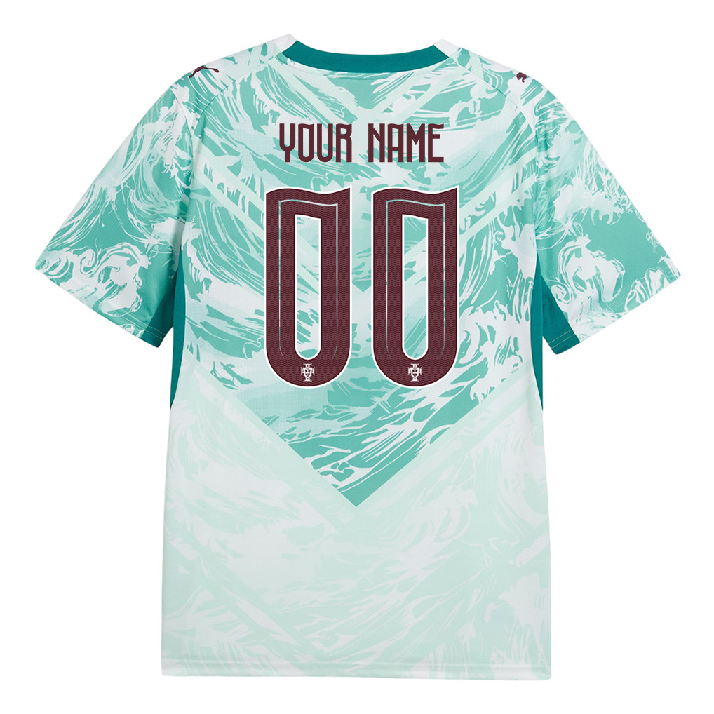 Portugal National Team 2026 x World Cup Patch Away Jersey - Personalized - White, Men - Jersey Teams
