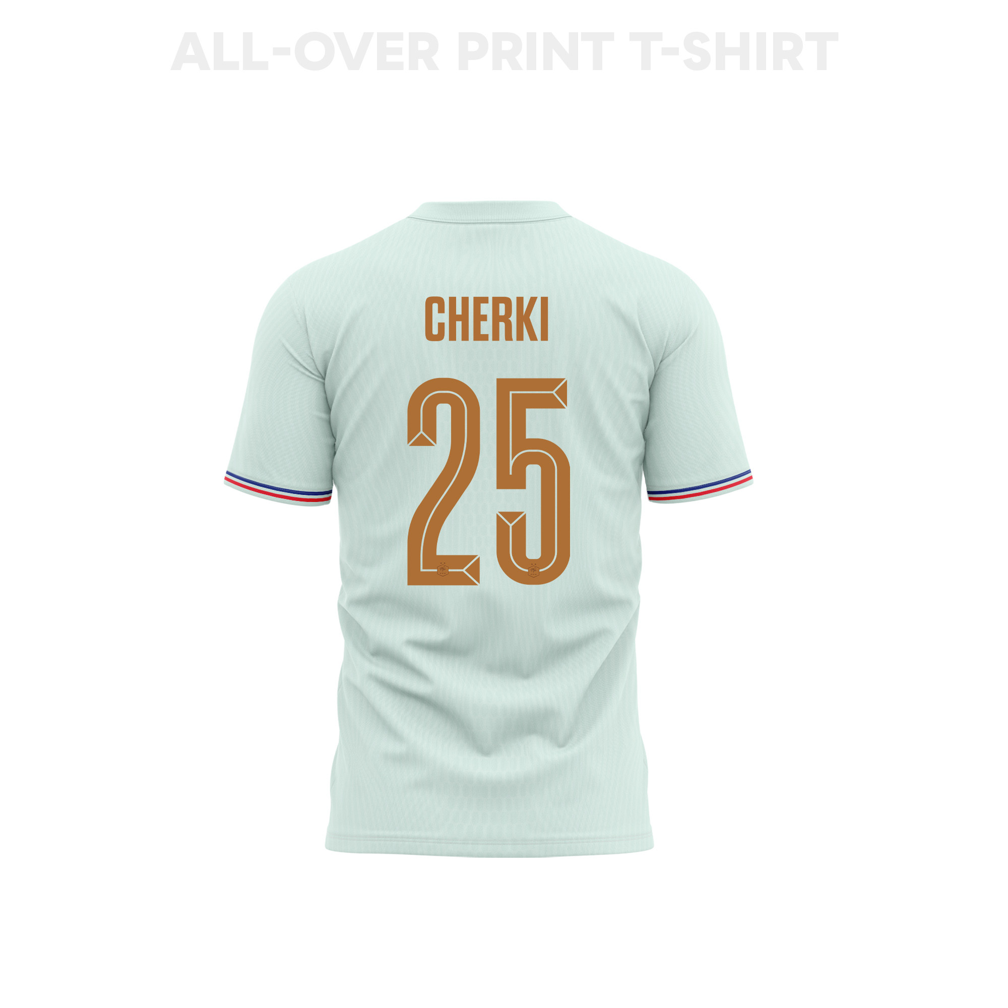 Rayan Cherki 25 Youth France 2026 Away 3D T-shirt Fully Printed – Green - Jersey Teams