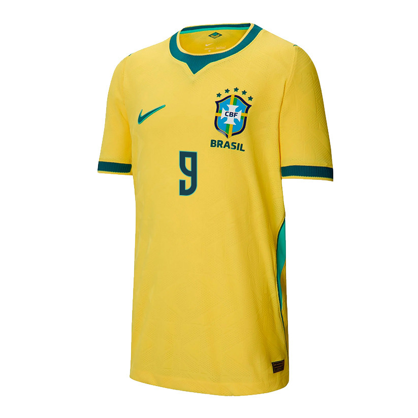 Richarlison 9 Youth Brazil National Team 2026 Home Jersey - Yellow - Jersey Teams