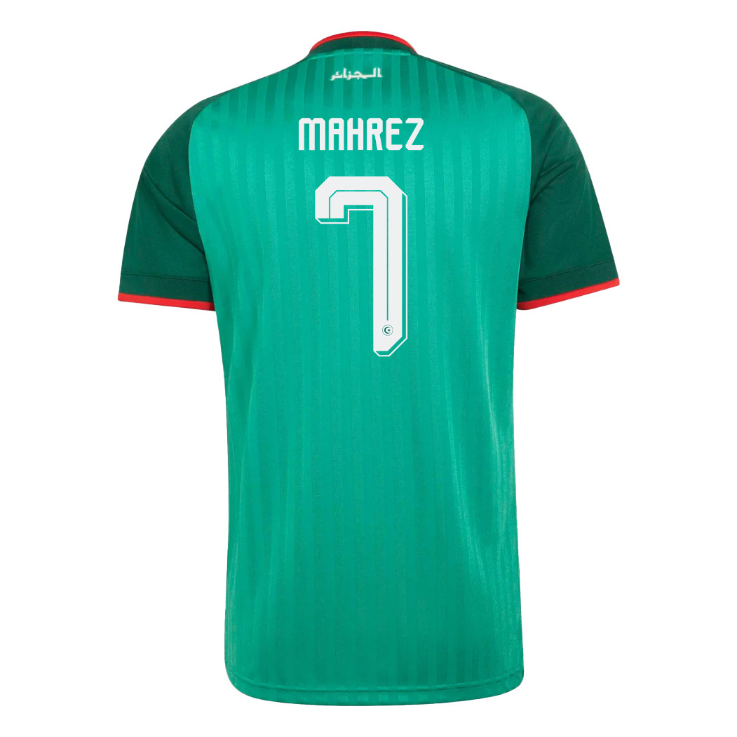 Riyad Mahrez 7 Algeria National Team 2026 Away Jersey - Green, Men - Jersey Teams