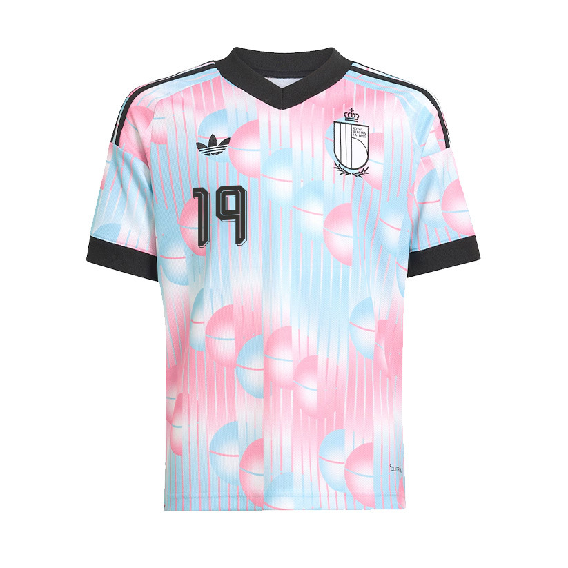 Romeo Vermant 19 Youth Belgium National Team 2026 Away Jersey - Light Blue - Jersey Teams