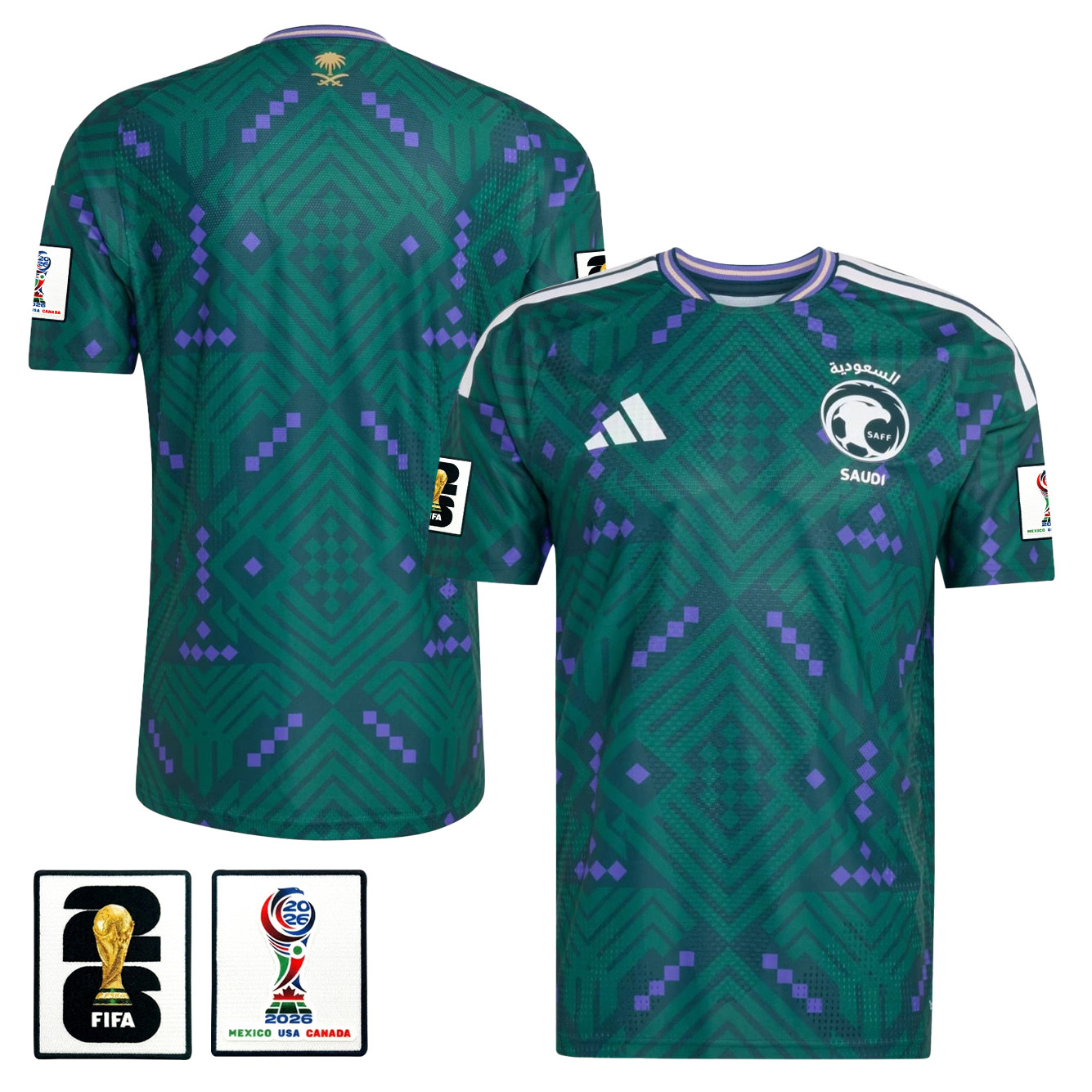 Saudi Arabia National Team 2026 Home Jersey - Green, Men - Jersey Teams