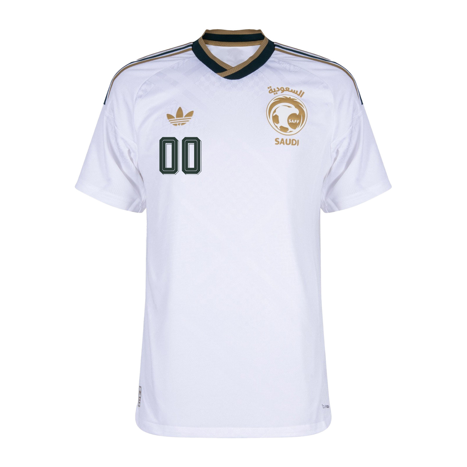Saudi Arabia National Team 2026 Personalized Away Jersey - White, Men - Jersey Teams