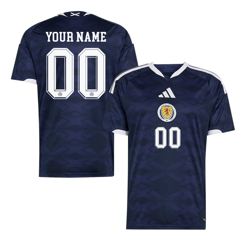 Scotland National Team 2026 Personalized Home Jersey - Navy, Men - Jersey Teams