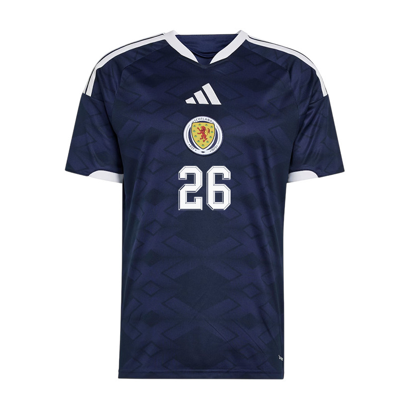 Scott McKenna 26 Scotland National Team 2026 Home Jersey - Navy, Men - Jersey Teams