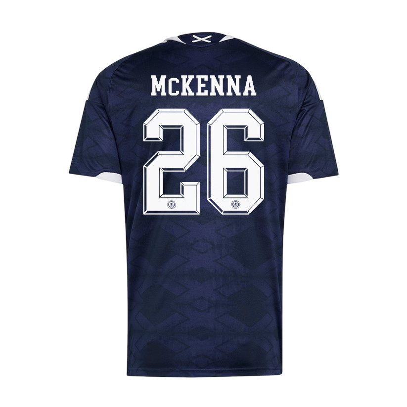 Scott McKenna 26 Scotland National Team 2026 Home Jersey - Navy, Men - Jersey Teams