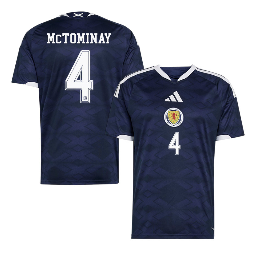 Scott McTominay 4 Scotland National Team 2026 Home Jersey - Navy, Men - Jersey Teams