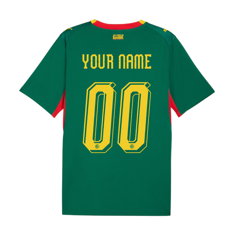 Senegal National Team 2026 x World Cup Patch Personalized Away Jersey - Green, Men - Jersey Teams