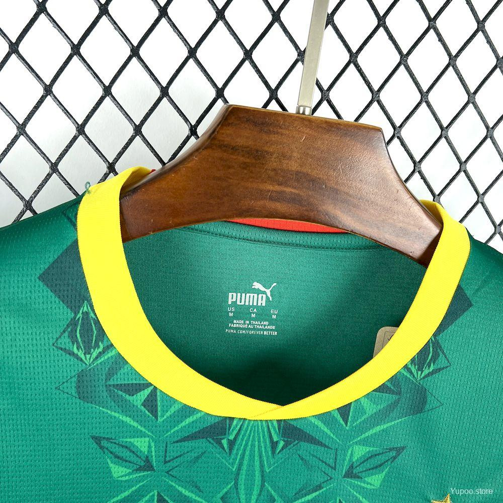 Senegal National Team World Cup 2026 Away Jersey - Men Soccer Green - Jersey Teams
