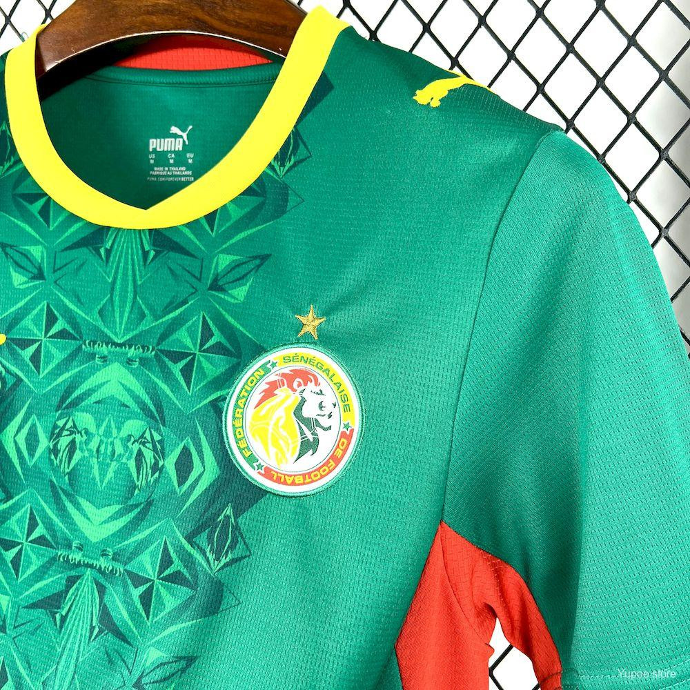 Senegal National Team World Cup 2026 Away Jersey - Men Soccer Green - Jersey Teams