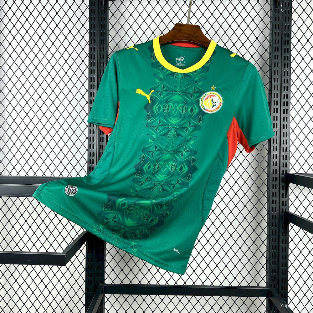 Senegal National Team World Cup 2026 Away Jersey - Men Soccer Green - Jersey Teams