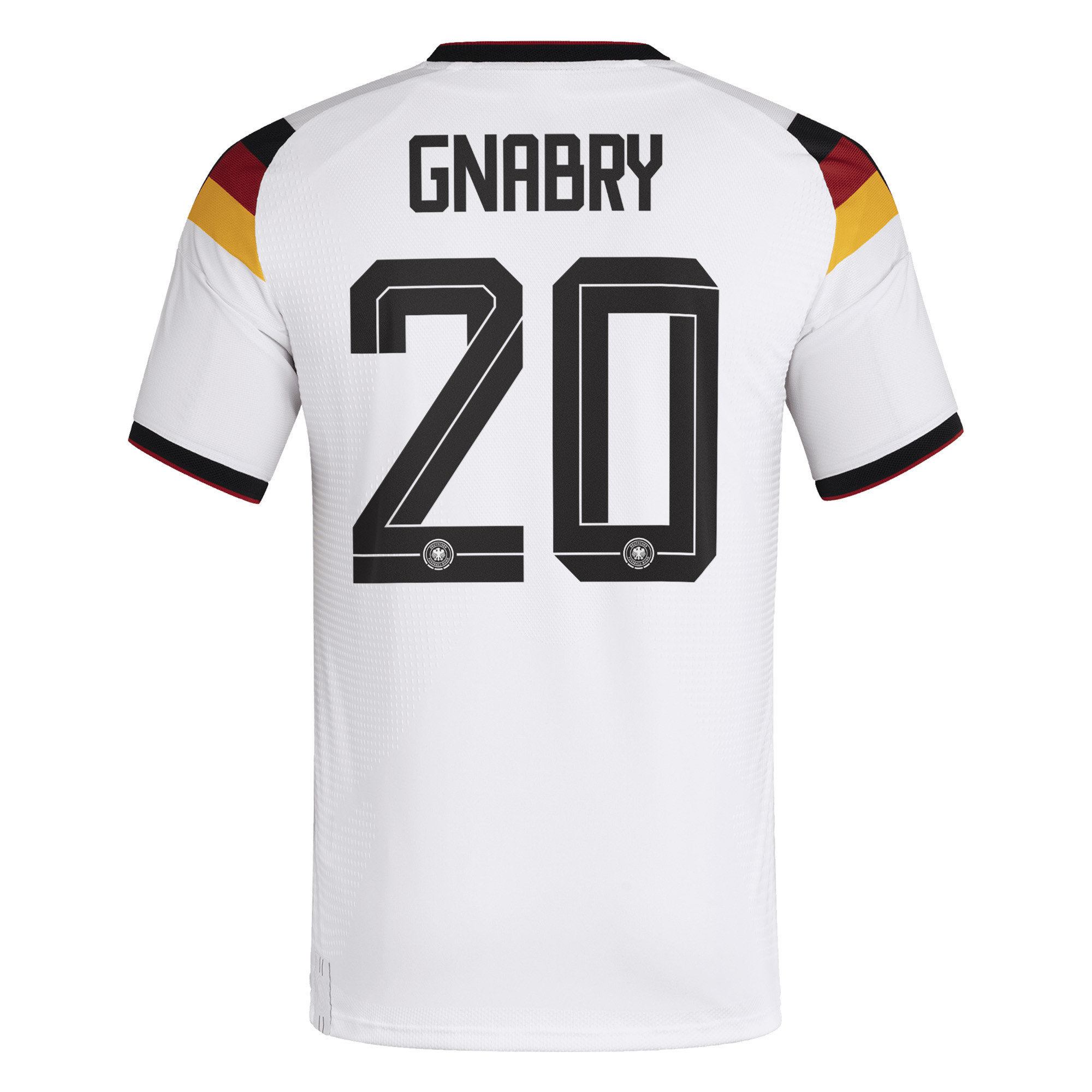 Serge Gnabry 20 Germany National Team 2026 Home Jersey - Men, White - Jersey Teams