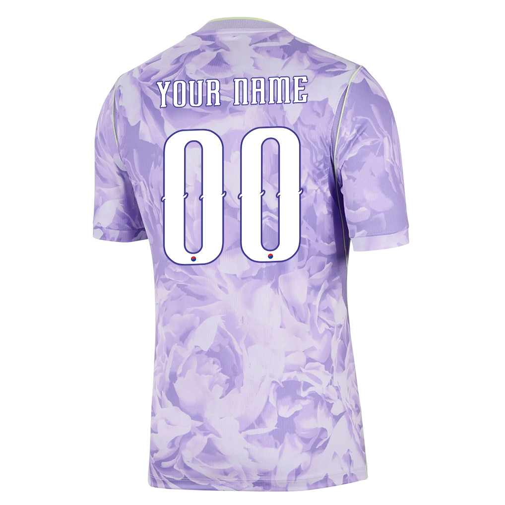 South Korea National Team 2026 Personalized Away Jersey - Men, Purple - Jersey Teams