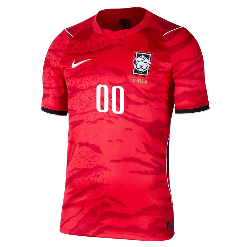 South Korea National Team 2026 x World Cup Patch Personalized Home Jersey - Red, Men - Jersey Teams