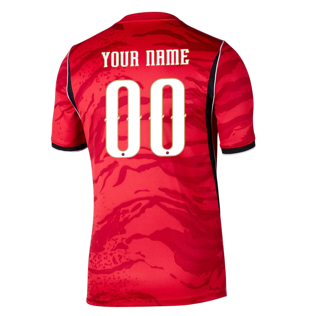 South Korea National Team 2026 Youth Home Jersey - Personalized - Red - Jersey Teams