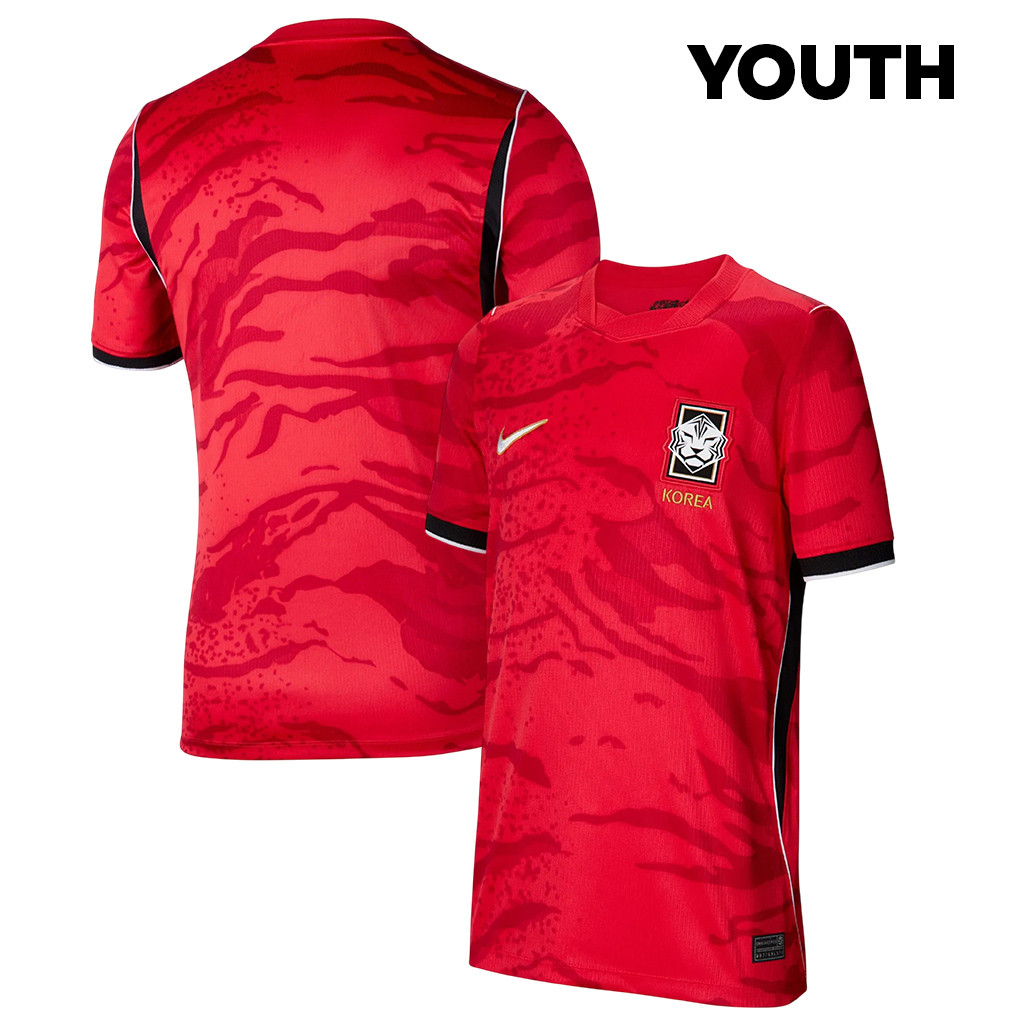 South Korea National Team 2026 Youth Home Jersey - Red - Jersey Teams