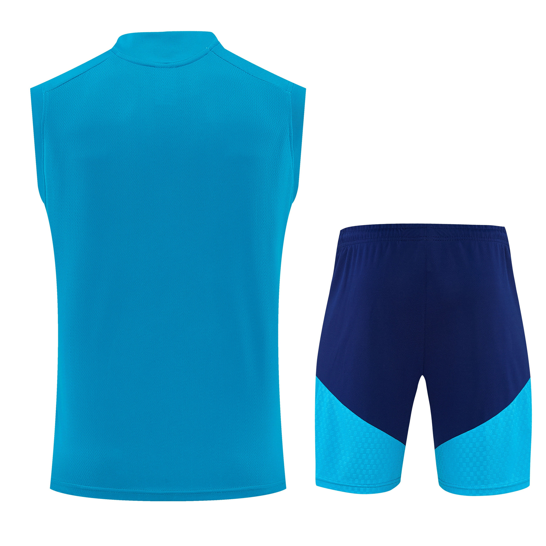 Spain 2026-27 Sleeveless Training Set Men Soccer Kit – Blue - Jersey Teams
