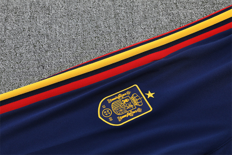 Spain National Team 2026 World Cup Training Set Tracksuit - Navy - Jersey Teams
