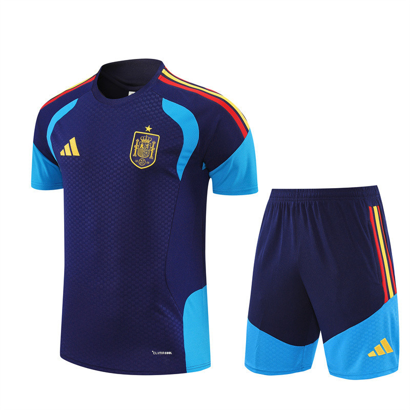 Spain National Team 2026 World Cup Training Shorts Set – Navy – Jersey Teams