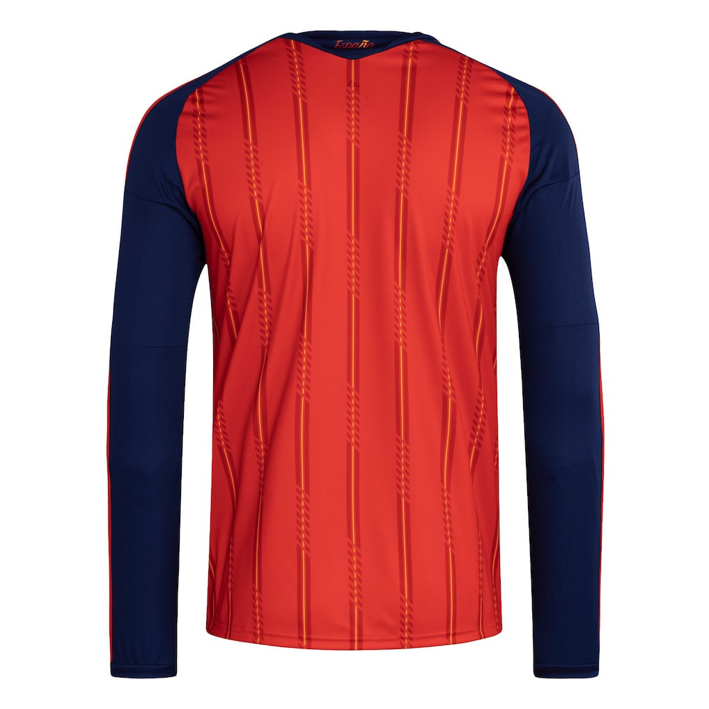 Spain National Team FIFA x World Cup 2026 Home Men Long Sleeve Jersey - Red - Jersey Teams