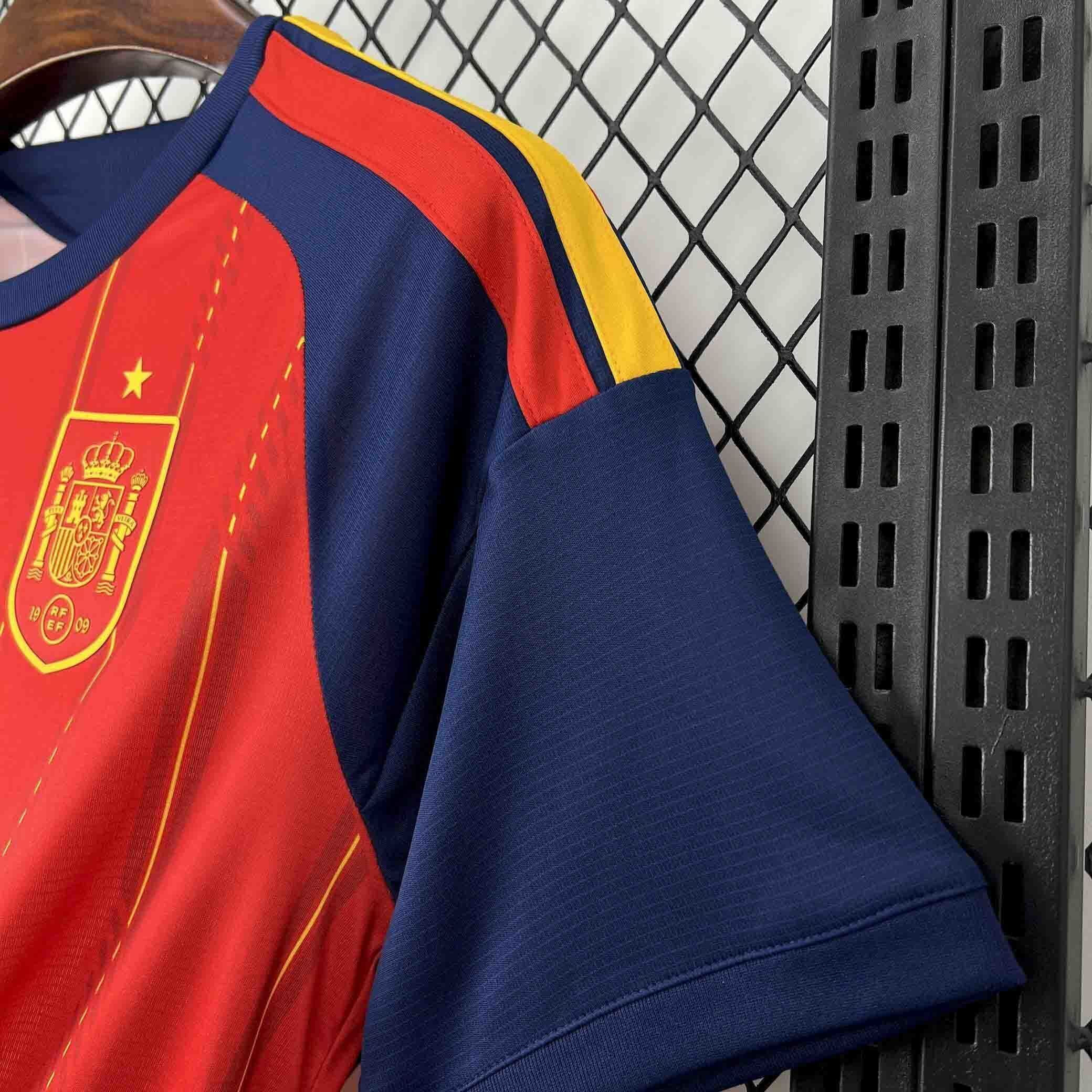 Spain National Team World Cup 2026 Home Jersey - Men Red - Jersey Teams