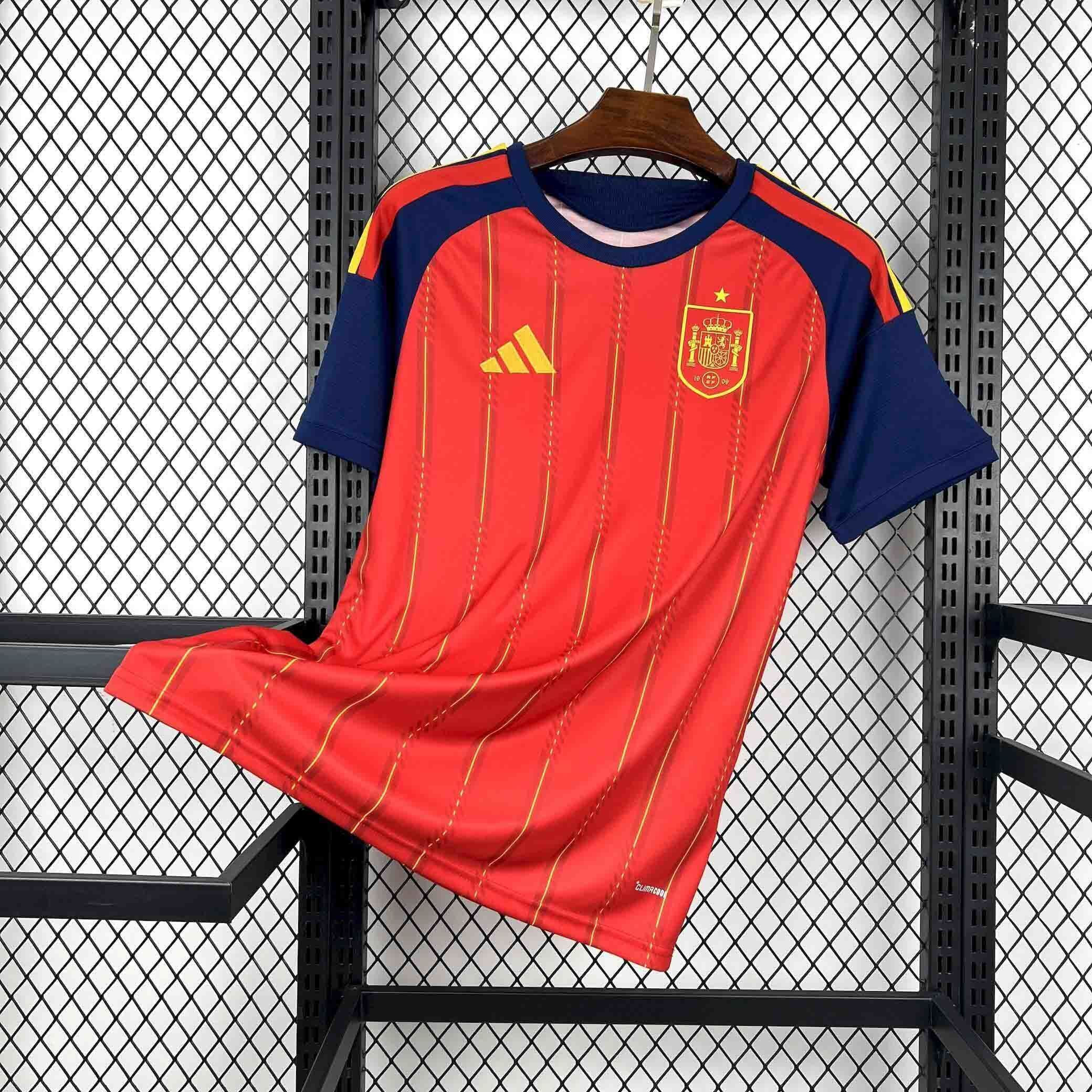 Spain National Team World Cup 2026 Home Jersey - Men Red - Jersey Teams