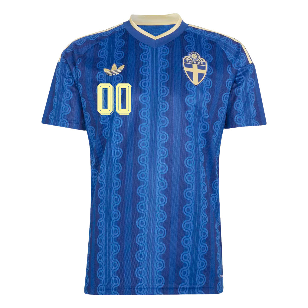 Sweden National Team 2026 Personalized Away Jersey - Blue, Men - Jersey Teams