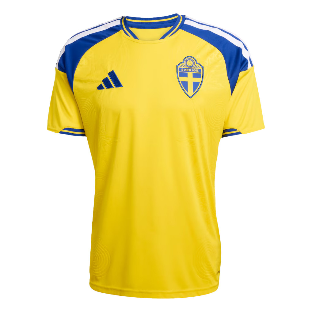 Sweden National Team 2026 x World Cup Patch Home Jersey - Yellow, Men - Jersey Teams