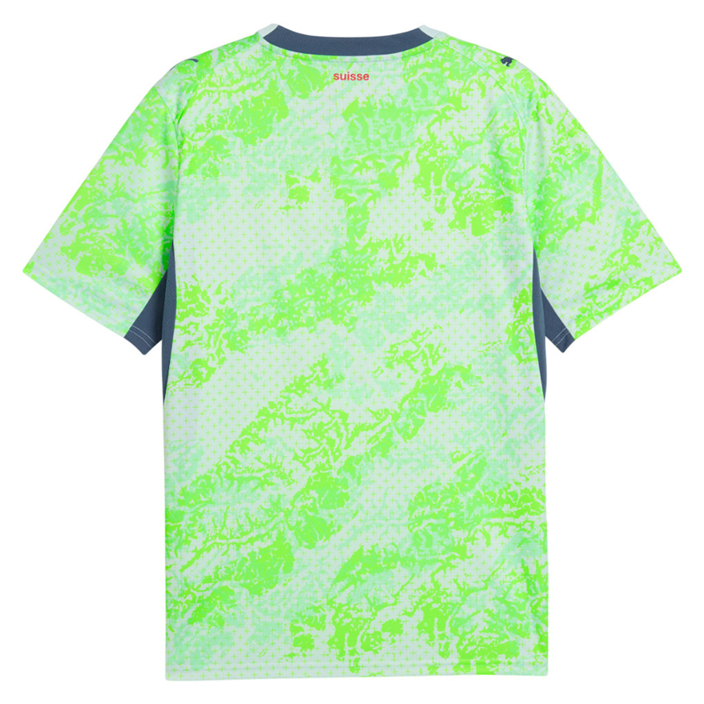 Switzerland National Team 2026 x World Cup Patch Away Jersey - Men, Green - Jersey Teams