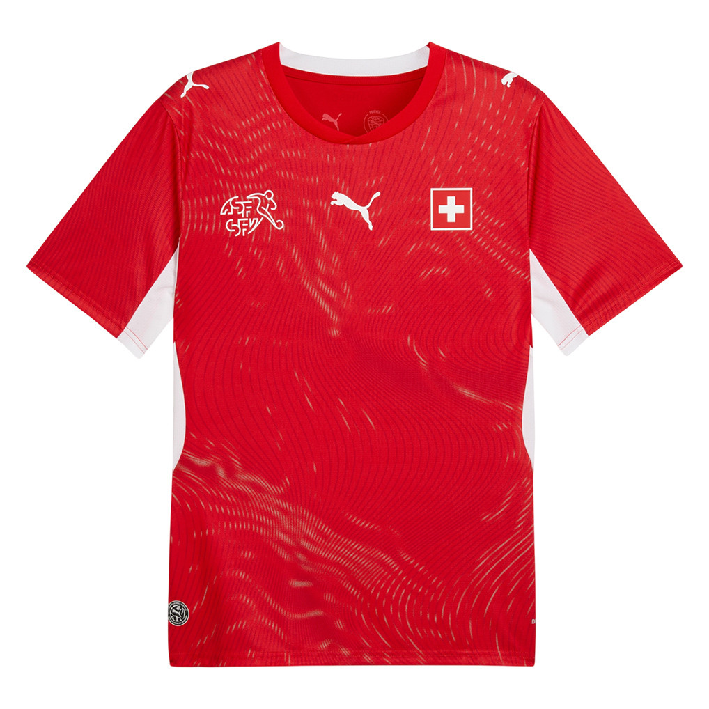 Switzerland National Team 2026 x World Cup Patch Home Jersey - Red, Men - Jersey Teams