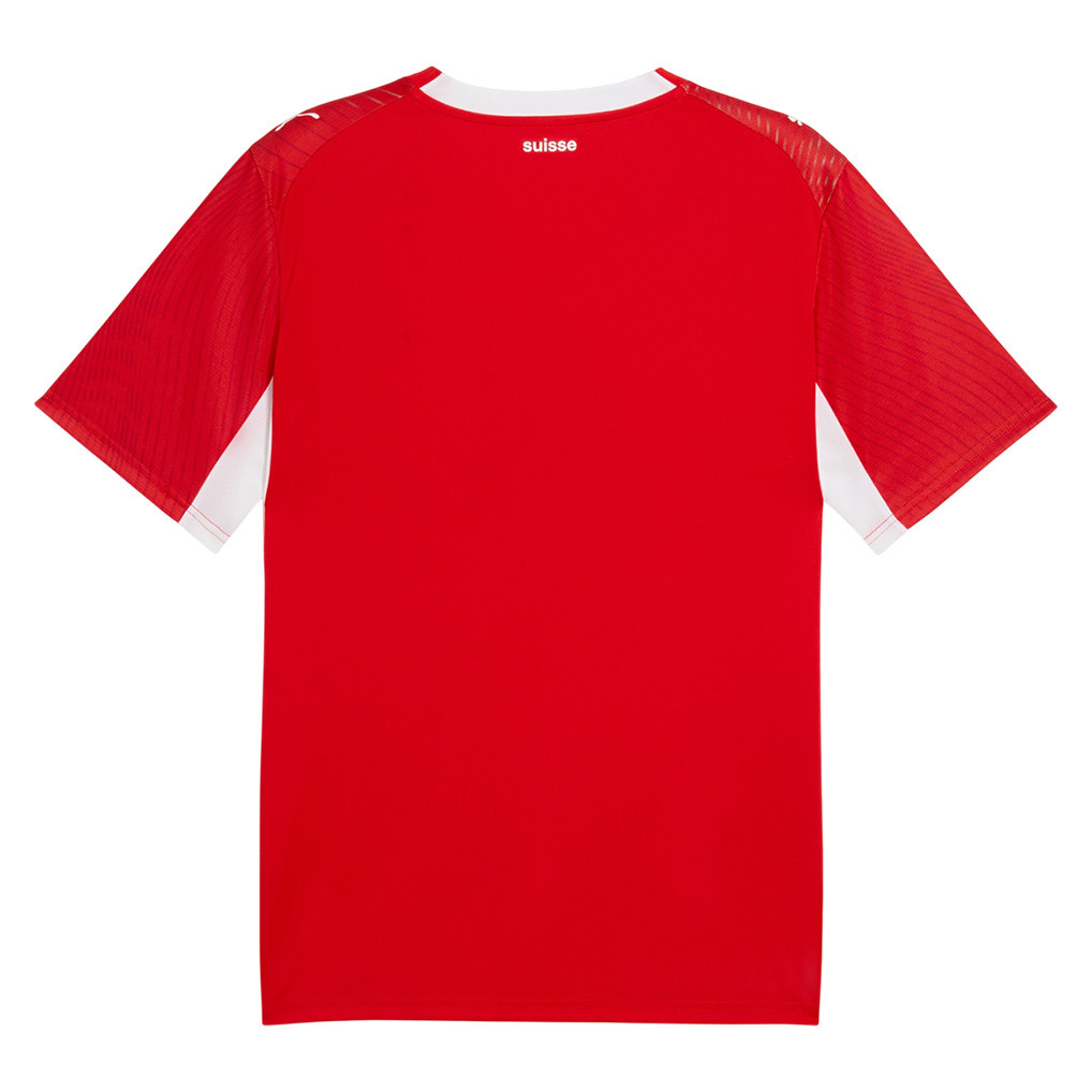 Switzerland National Team 2026 x World Cup Patch Home Jersey - Red, Men - Jersey Teams