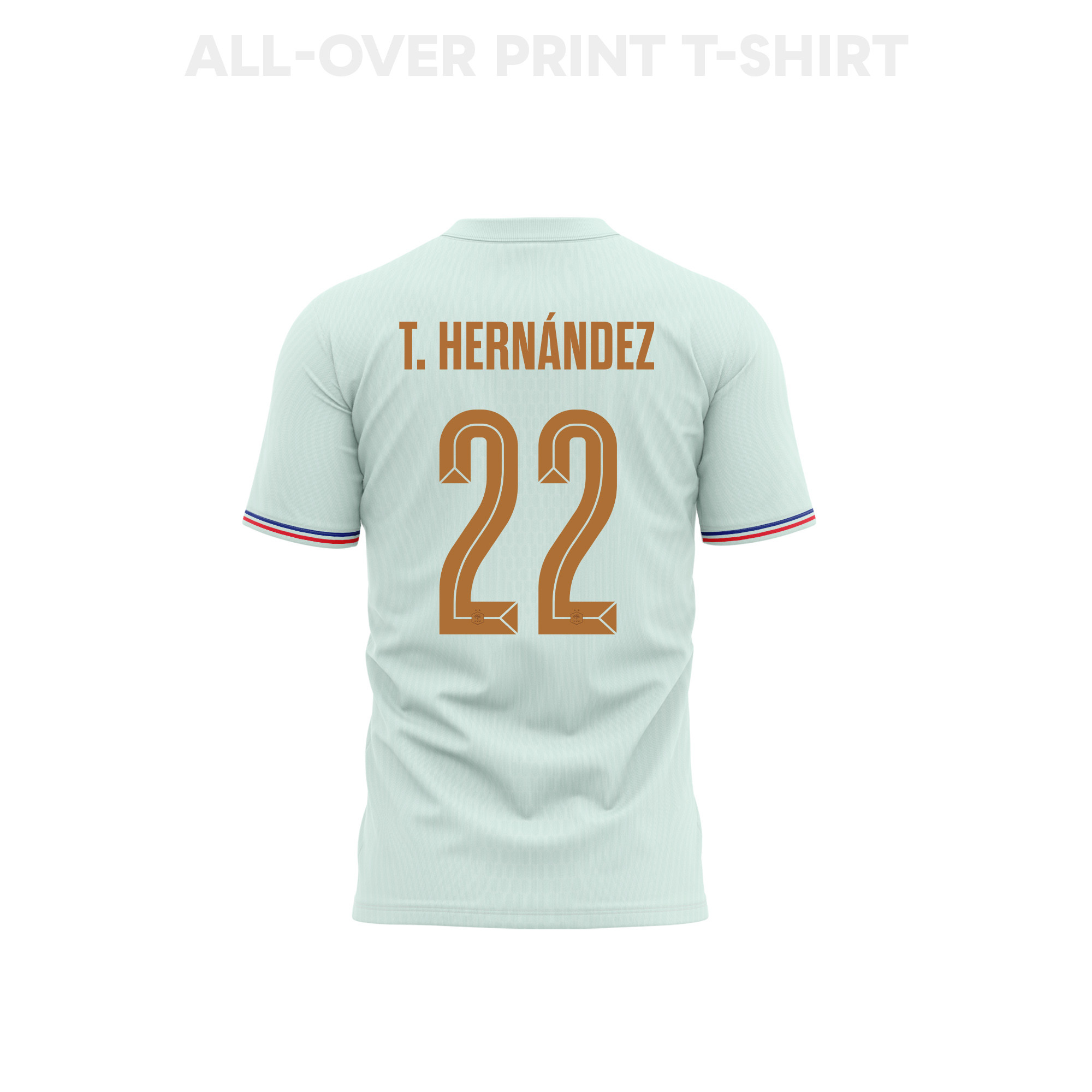 Theo Hernández 22 Youth France 2026 Away 3D T-shirt Fully Printed – Green - Jersey Teams