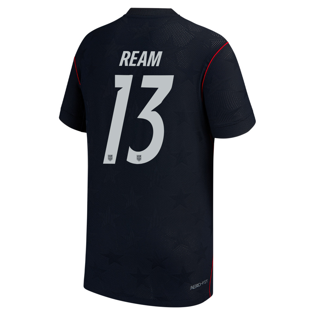 Tim Ream 13 USMNT Youth 2026 Away Match Jersey - Blue - Jersey Teams