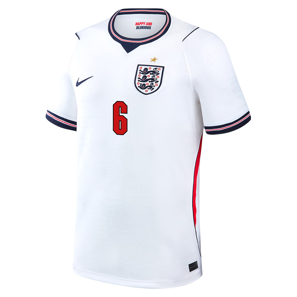 Trevoh Chalobah 6 England National Team 2026 Home Jersey – White, Men – Jersey Teams