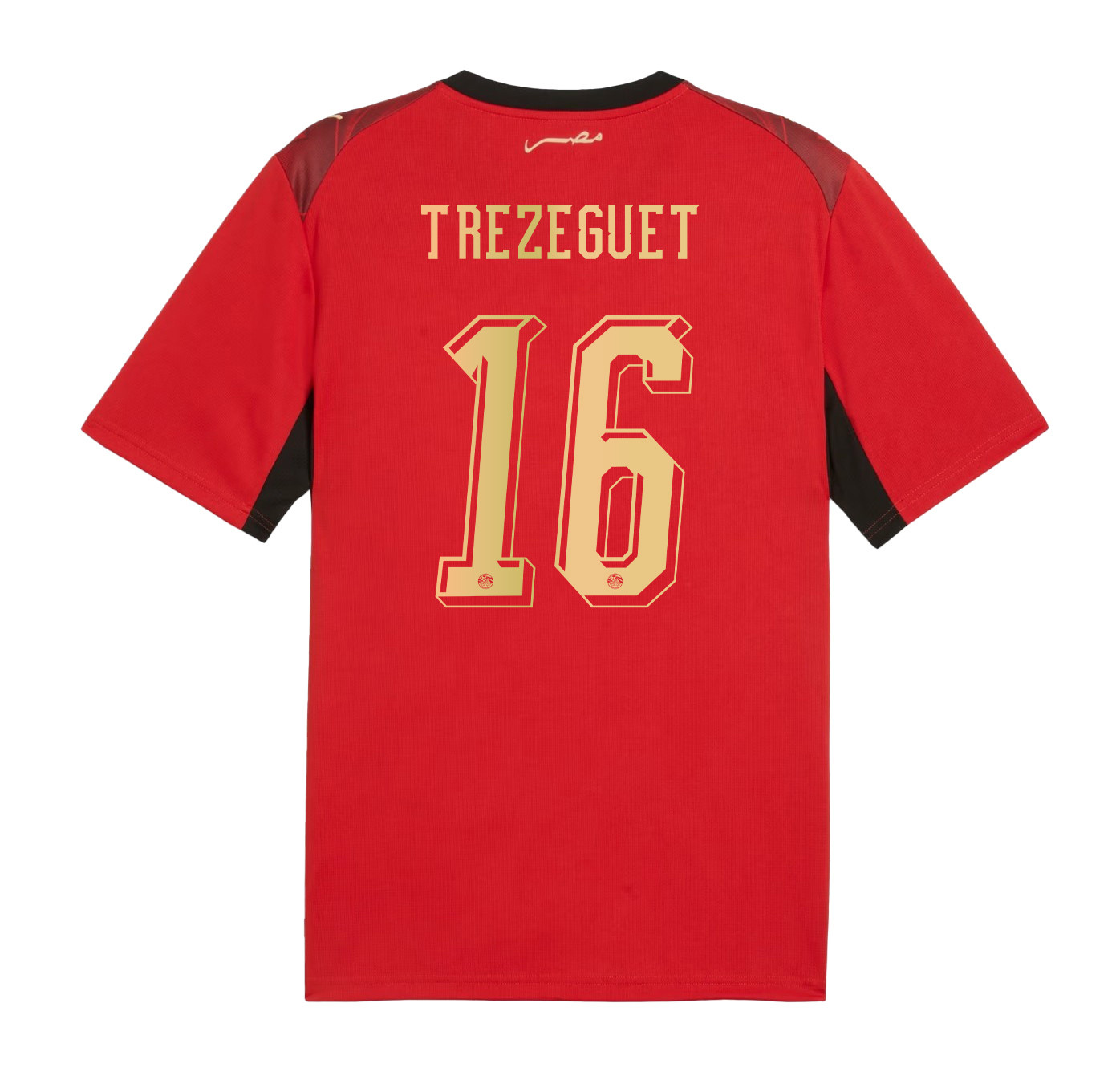 Trezeguet 16 Egypt National Team 2026 Home Jersey - Red, Men - Jersey Teams