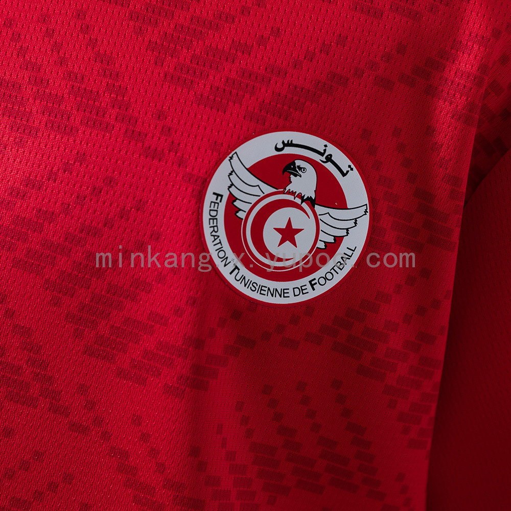 Tunisia National Team 2026 Home Youth Kit - Children Soccer Set - Jersey Teams
