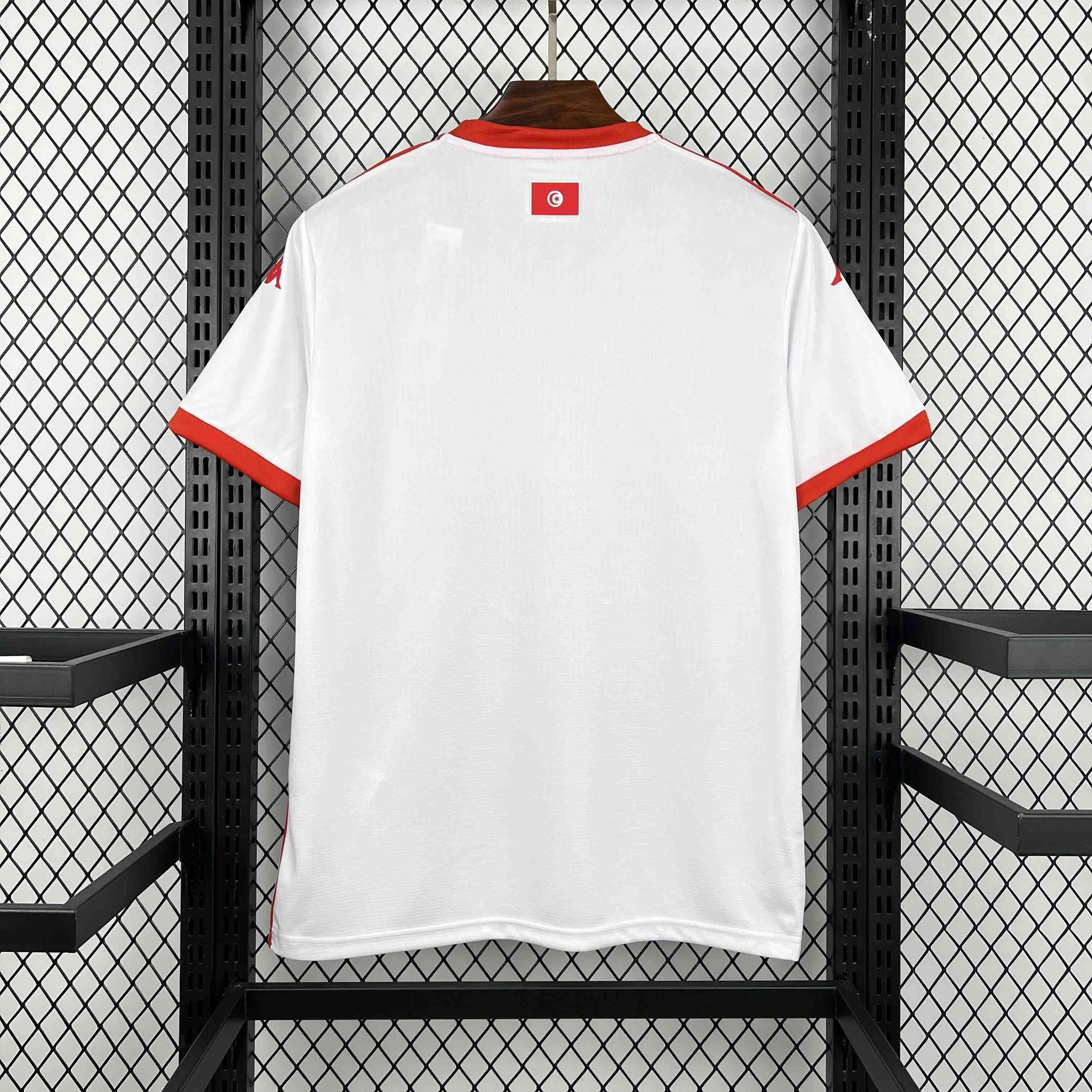 Tunisia National Team World Cup 2026 Away Jersey - Men White - Jersey Teams
