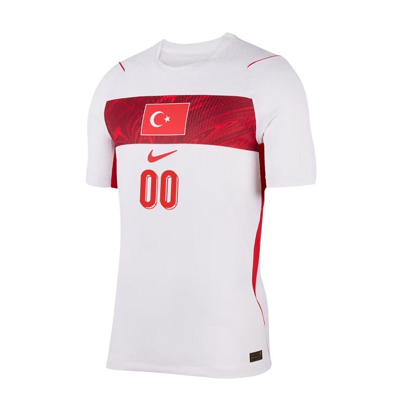 Turkey National Team 2026 Personalized Away Jersey - White, Men - Jersey Teams