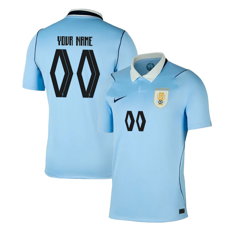 Uruguay National Team 2026 Personalized Home Jersey - Blue, Men - Jersey Teams