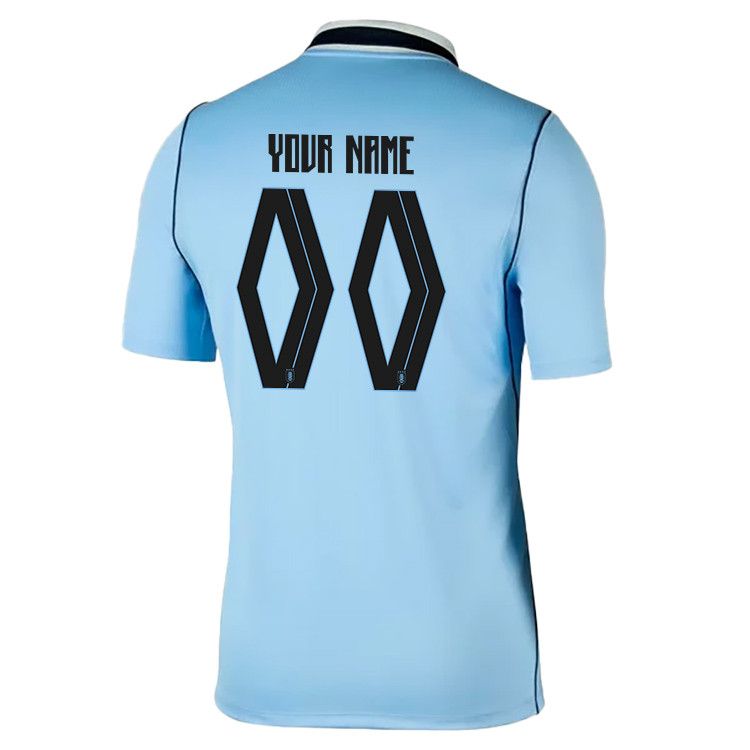 Uruguay National Team 2026 Personalized Home Jersey - Blue, Men - Jersey Teams