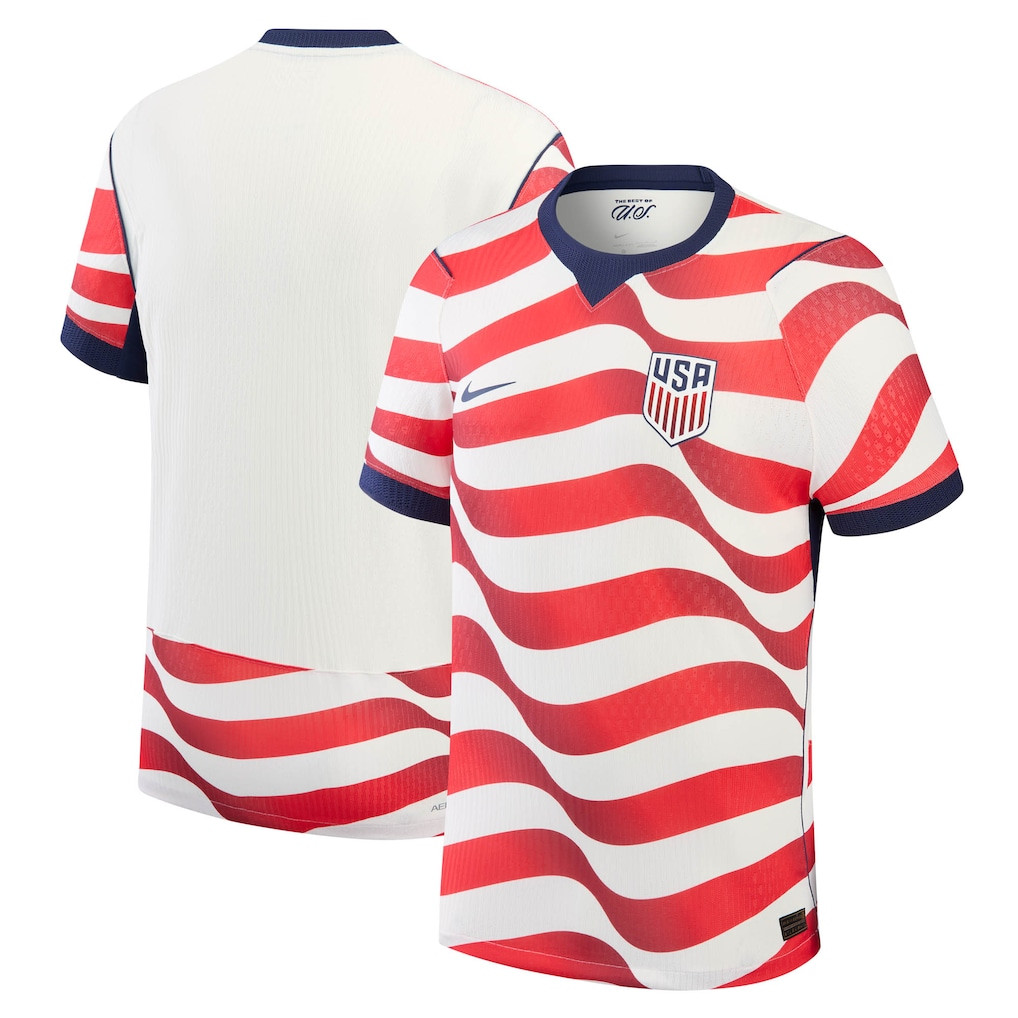 USMNT 2026 Home Match Jersey - White, Men - Jersey Teams