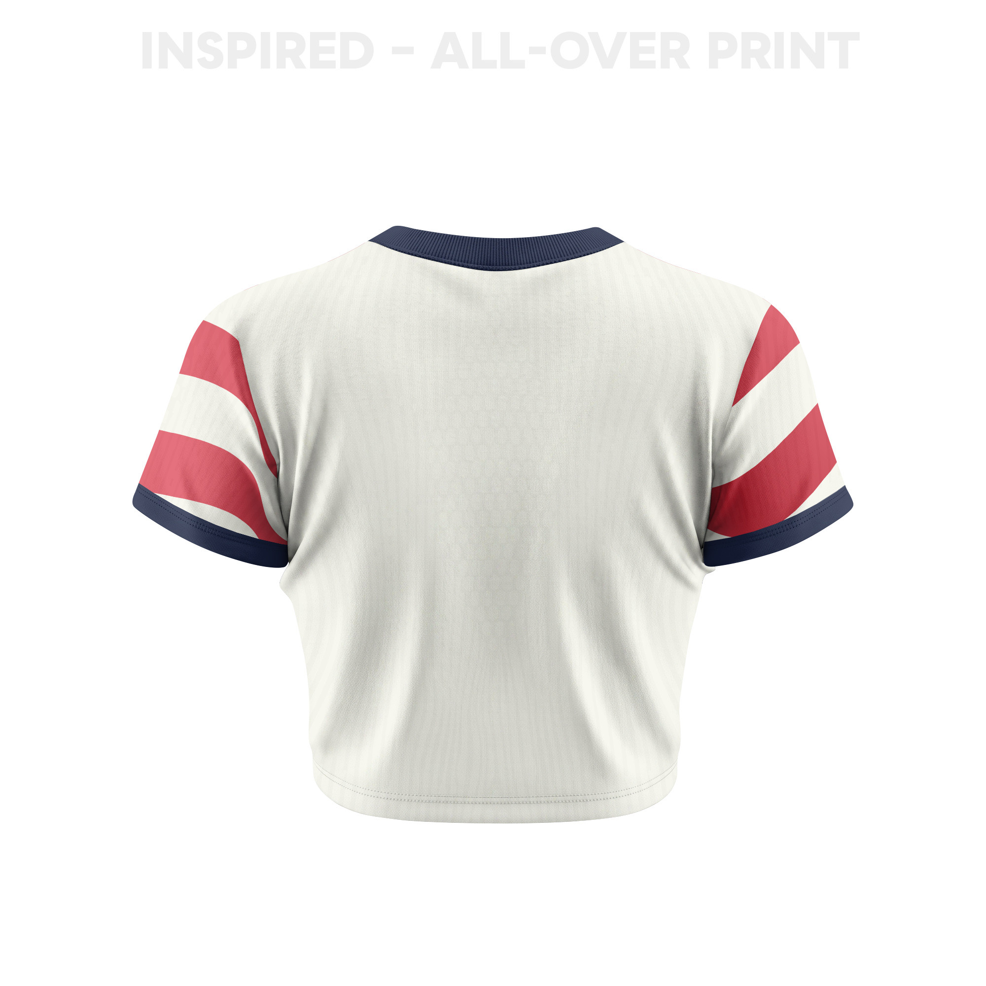 USMNT 2026 Women's Home All-Over Print Cropped Jersey - Jersey Teams