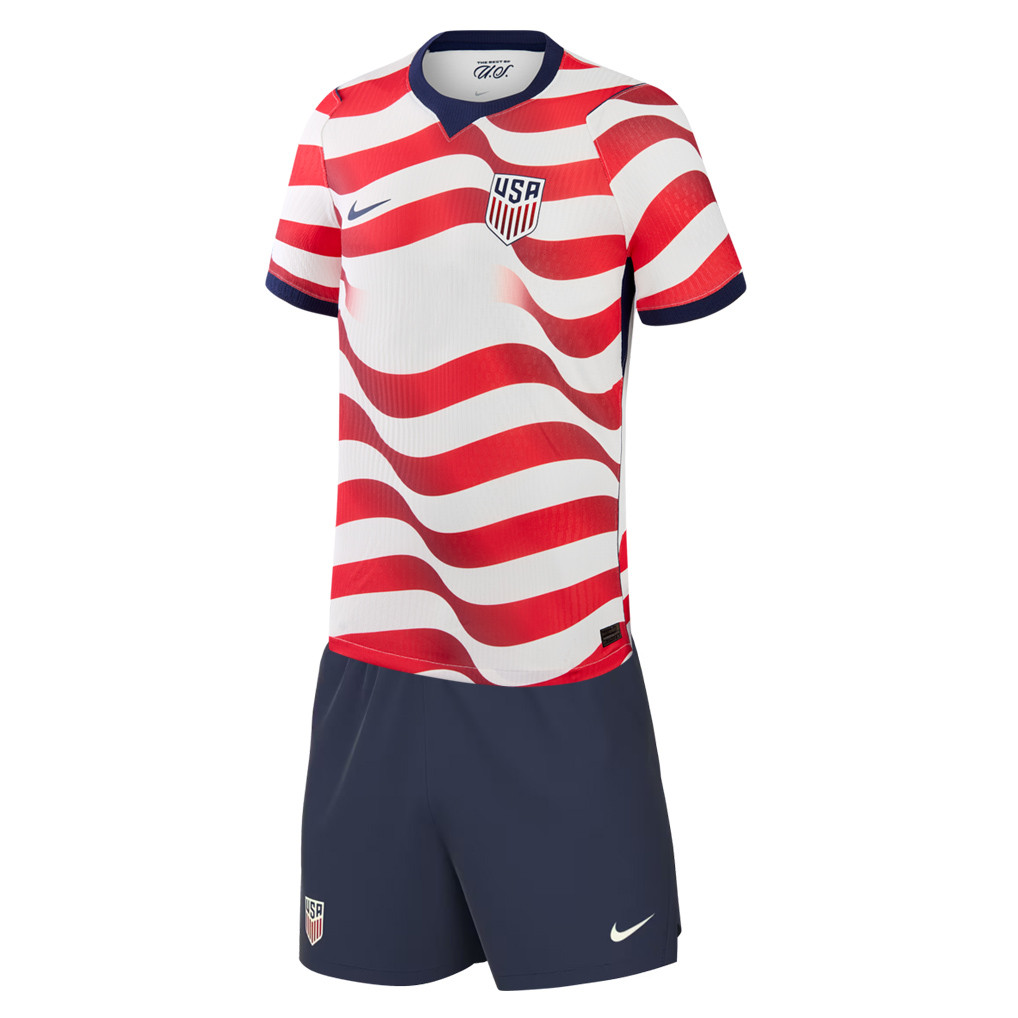 USMNT 2026 YOUTH Home Jersey & Shorts Set - Jersey Teams