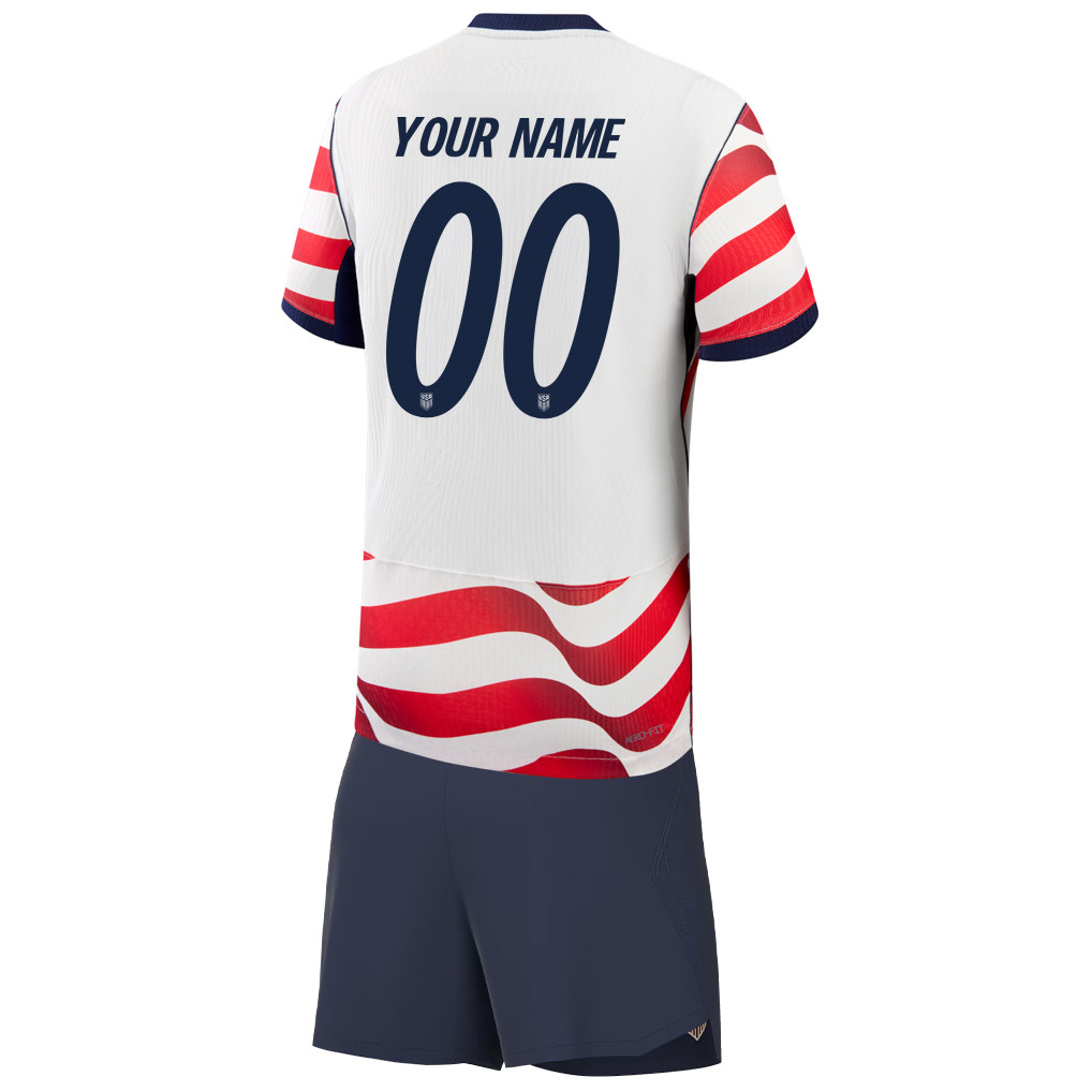 USMNT 2026 YOUTH Home Jersey & Shorts Set - Personalized - Jersey Teams