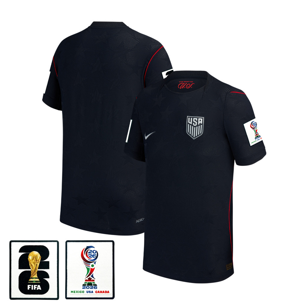 USMNT Youth 2026 Away Match Jersey – Blue – Jersey Teams