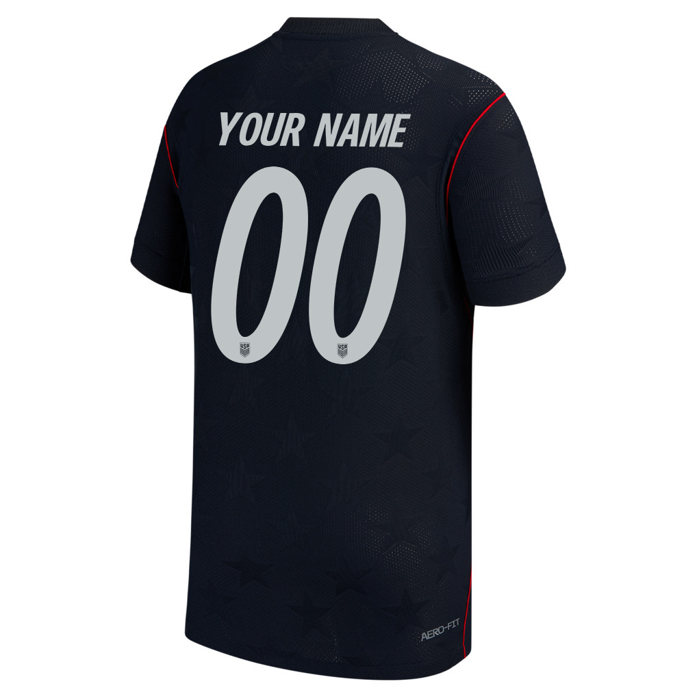 USMNT Youth 2026 Away Match Jersey - Personalized - Blue - Jersey Teams