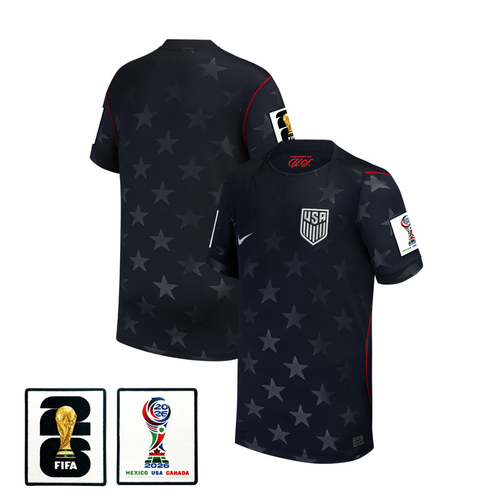USMNT Youth 2026 Away Stadium Jersey – Blue – Jersey Teams