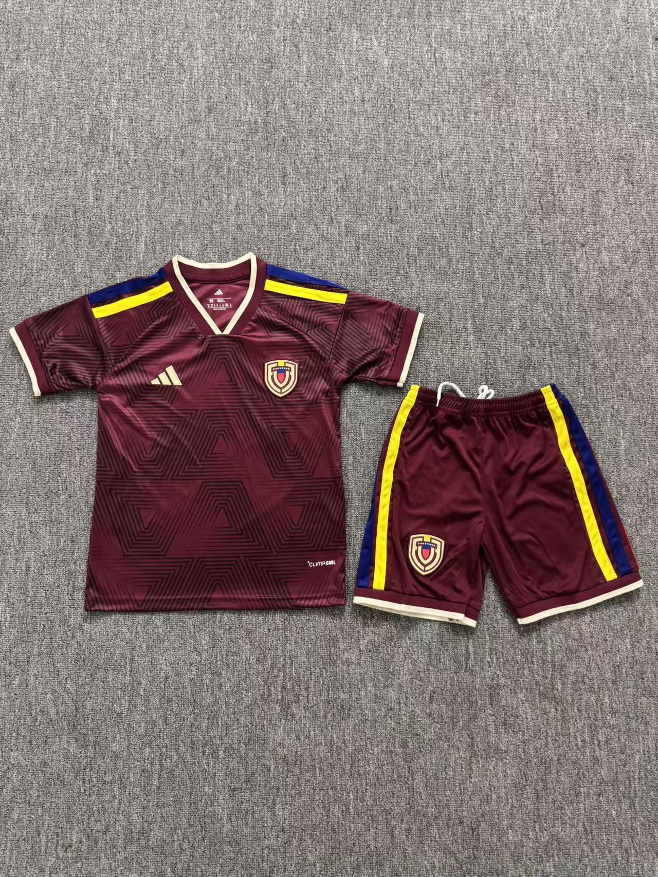 Venezuela National Team 2026 Home Youth Kit - Children Soccer Set - Jersey Teams