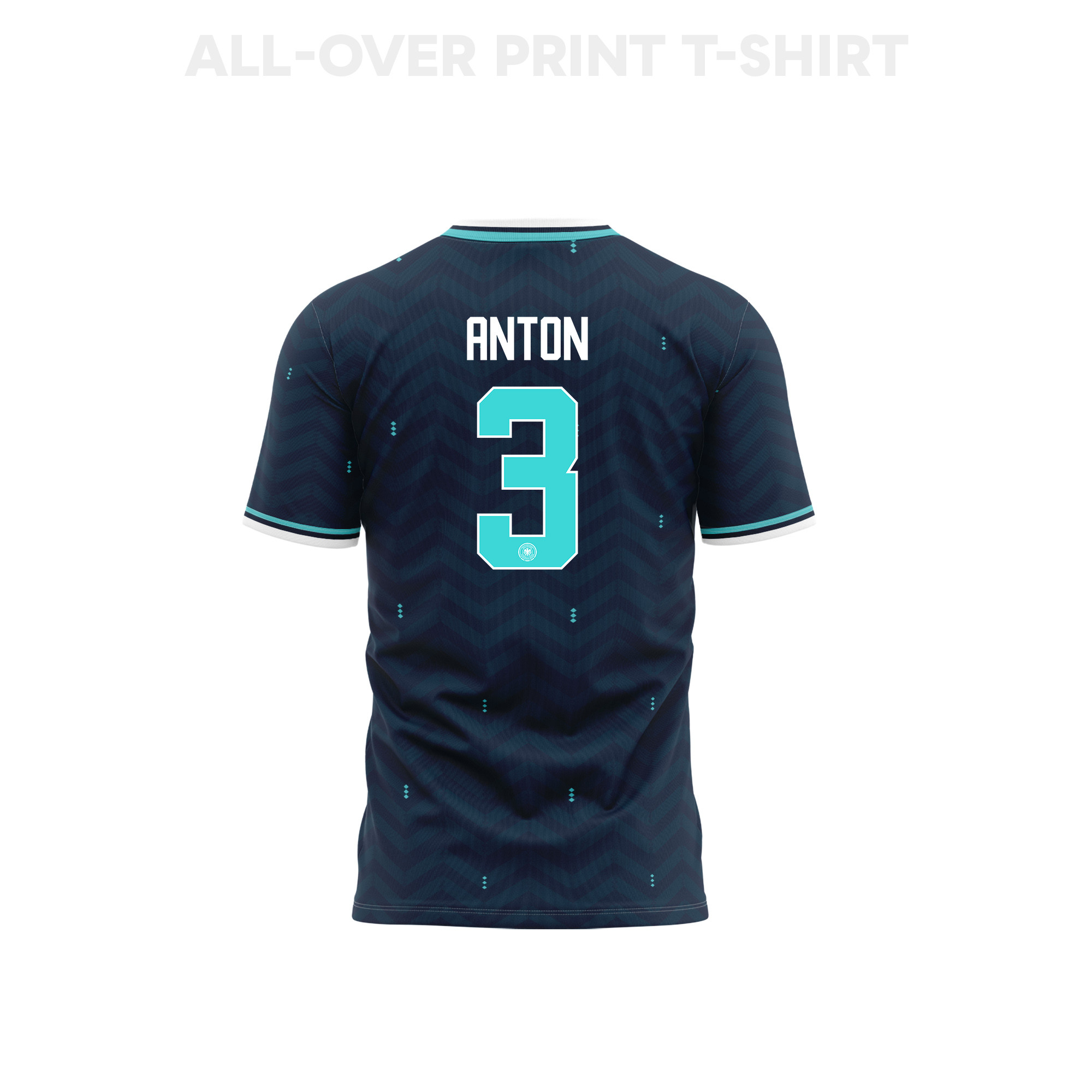 Waldemar Anton 3 Germany 2026 Away 3D T-Shirt Fully Printed – Unisex, Navy - Jersey Teams